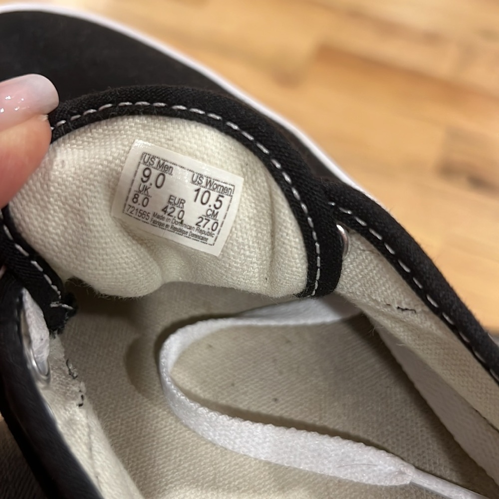 Vans women 10.5 men 9 - Picture 3 of 3